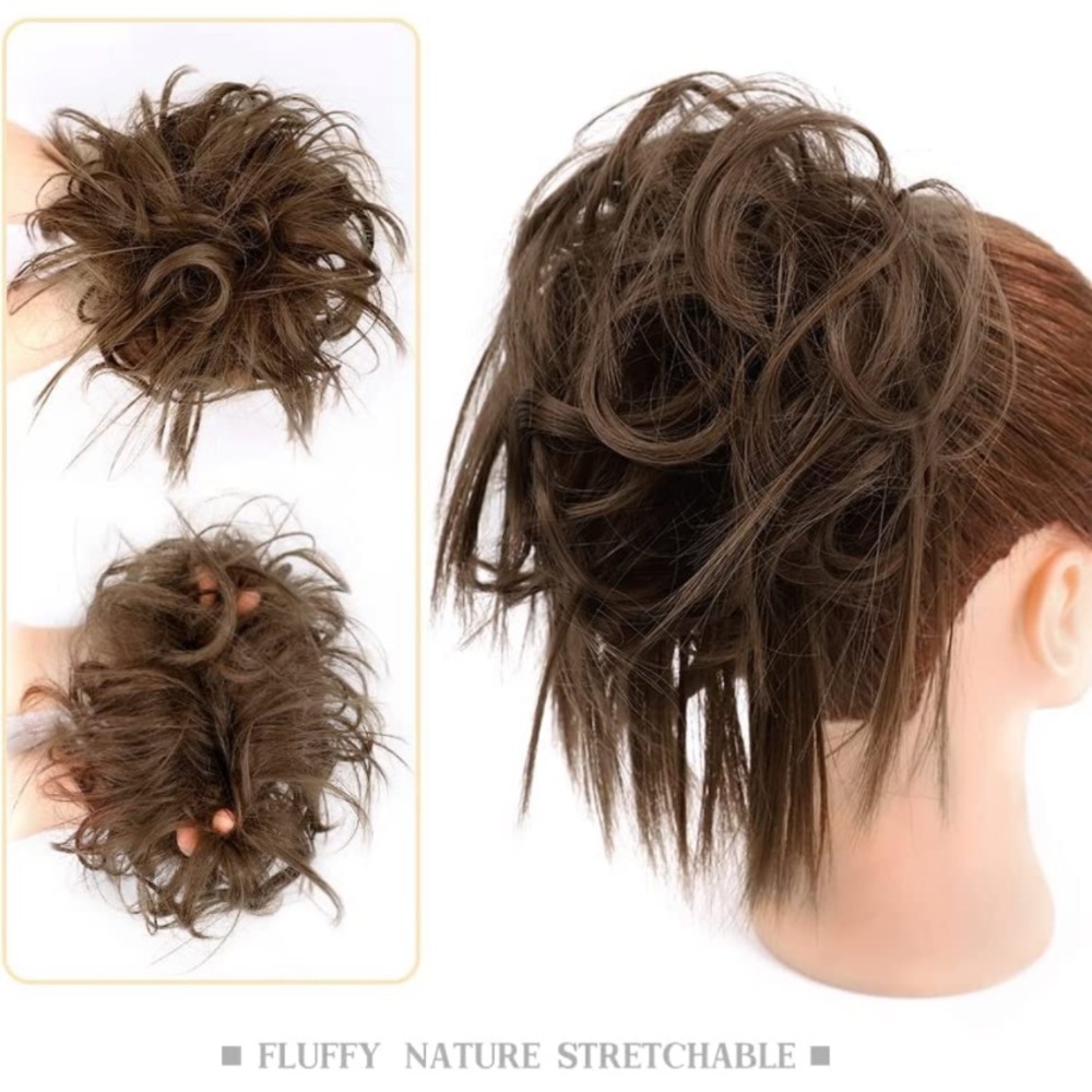 Messy Bun Hair Piece